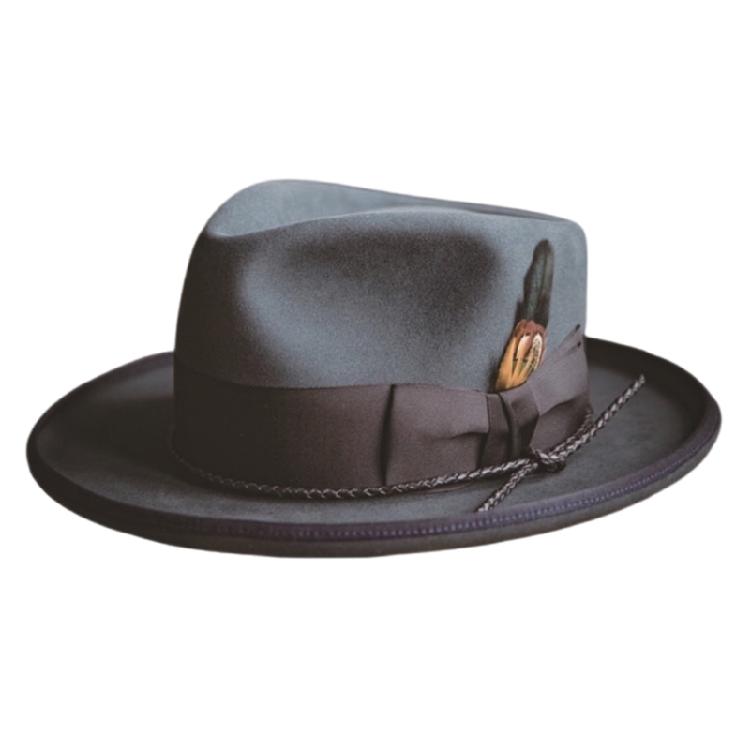 Элегантная женская шляпа трилби с лентой, шляпа-федора, взрослая фестивальная шляпа дерби 1 серый