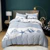 Copripiumino Cartoon Animali Marini King/Queen Set Biancheria da Letto Nautico Costiero Coperta Trapuntata Cavalluccio Marino Set da 3 Pezzi Per Bambini e Bambine