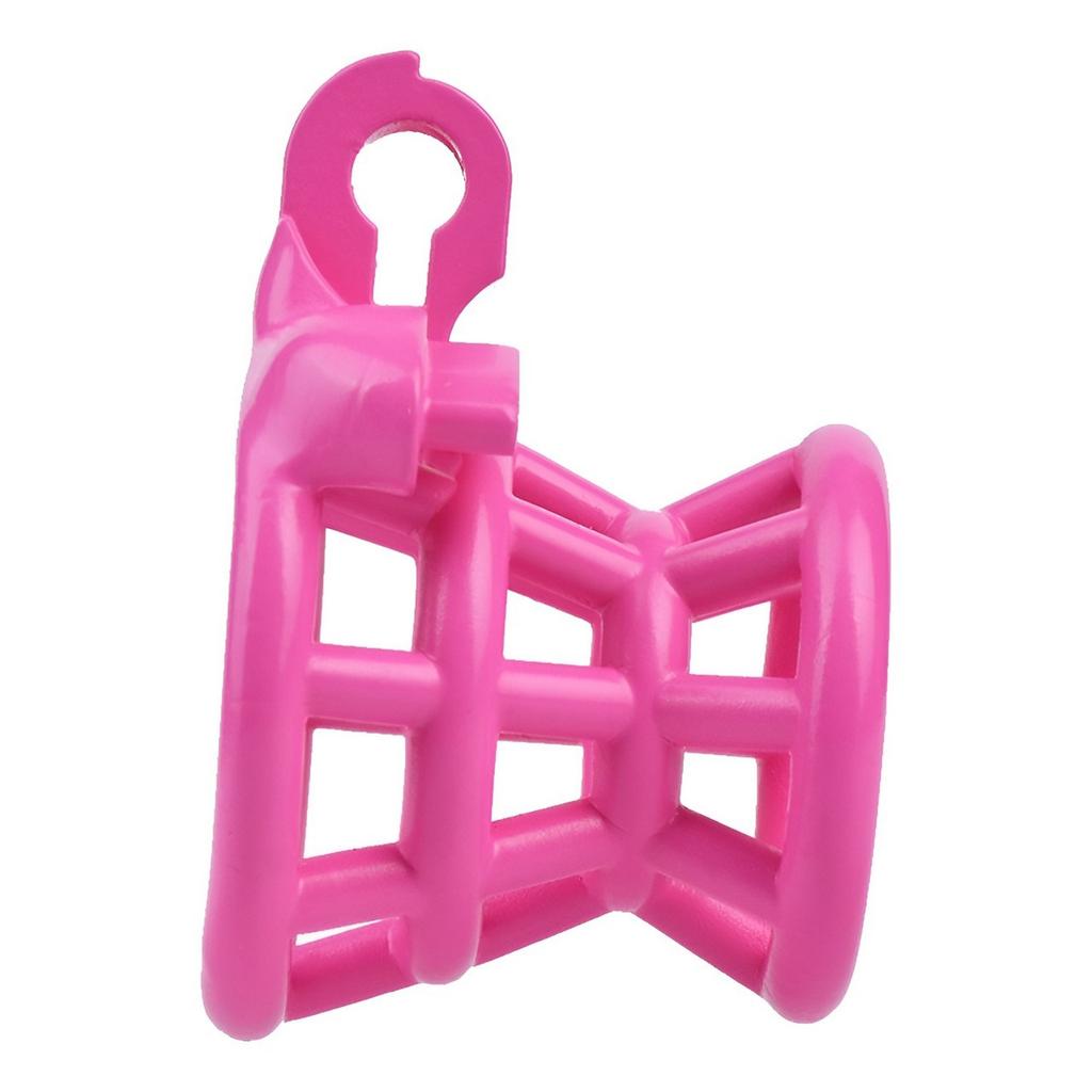 Men's Resin Chastity Lock 3D Penis Cage Colorful Wearable CB Lock Gay Cock Ring BDSM Cuckold Chastity Belt