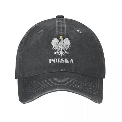 Vintage Polska Vintage Poland Polish Flag Baseball Cap Distressed Denim Snapback Cap Polish Eagle Activities Caps Hat