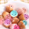 Cartoon Cute Luminous Chicken Ornament Dolls Figures Car Dashboard Toys  Home Deco
