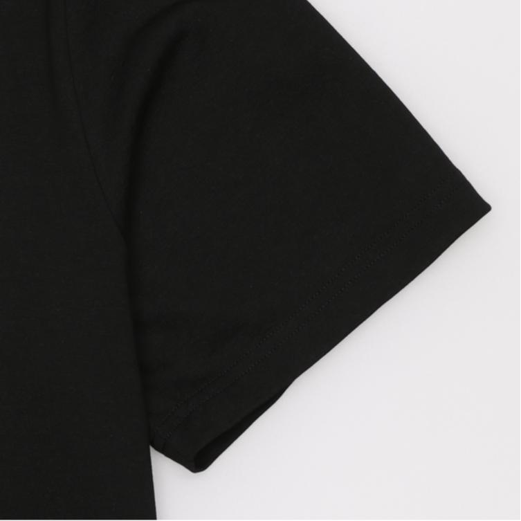 LACOSTE T-Shirts Men's Black Crew Neck Moderate TH3781