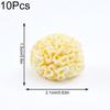 10pcs Mini Ornaments DIY Resin Mushroom Ornaments Cute Simulation Mushroom Black Fungus 11 Styles