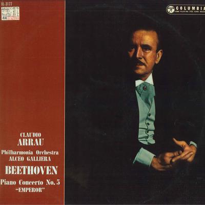 LP Record BEETHOVEN, CLAUDIO ARRAU, PHILHARMO - Piano Concerto No.5 "emperor" OL3177 COLUMBIA Japan Classical Used
