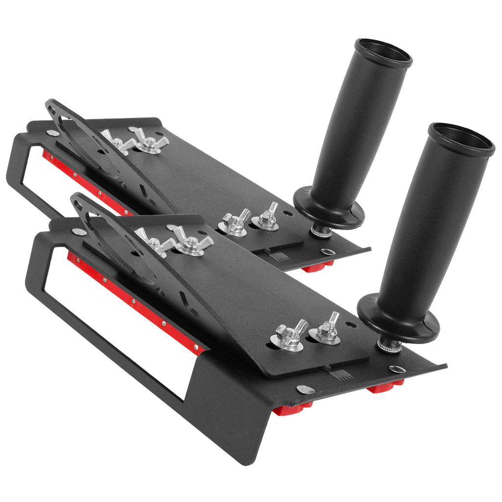 2Pcs/1Pc Angle Grinder Stand Metal Angle Grinder Tile Chamfering Holder Angle Grinder Chamfer Bracket