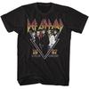 Def Leppard 1987 Live In Concert Black T-Shirt