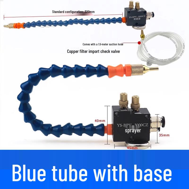 Pneumatic Oil Mist Cooling Sprayer with Magnetic Base