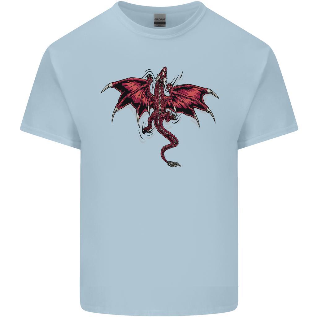 A Dragon Climbing the Material Unisexs Light Cotton TShirt