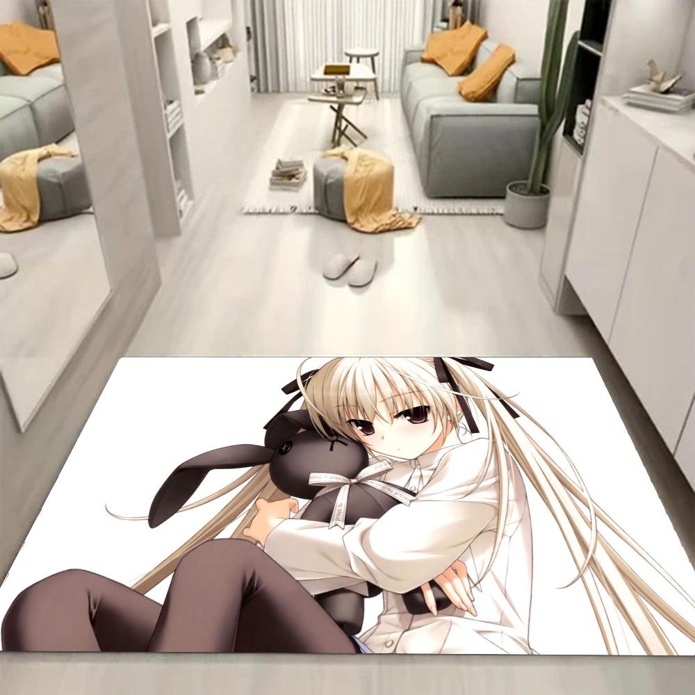 1pc Yosuga No Sora Bathroom Absorbent Mats Anti-Slip Mats Home Decor Supplies Carpets Home Kitchen Floor Mats