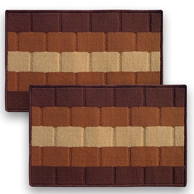 Anti Slip Front Door Mat|(38x58cm) Living Room Rug for Entrance Door| Polypropylene Floor Mat for Home |Essential Small Rug for Office,