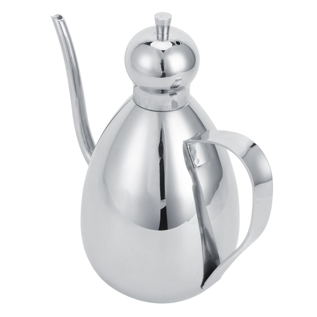 1L Oil Dispenser 304 Stainless Steel Oil Bottle Vinegar Pot Home Kitchen Storage Container