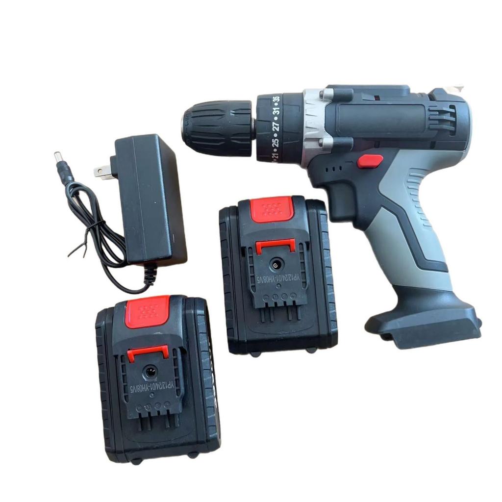 Industrial Ultra-Power Lithium Dual-Speed Electric Drill & Impact Screwdriver