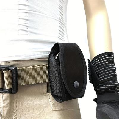 1 pochette tactique pour menottes – Étui à extraction rapide pour menottes, Pochette de ceinture multifonction à montage MOLLE