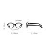 Anti Blue Rays Round Shortsighted Prescription Glasses Women  Spring Hinge Stundent Myopia Spectacles 0 -0.5 -0.75 To -6.0
