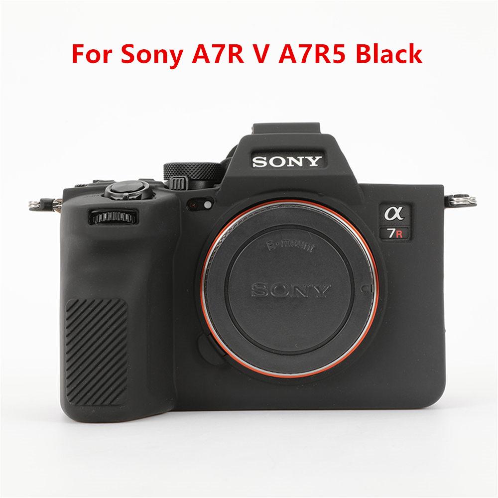 Soft Silicone Armor Camera Body Case For Sony A7R5 A7R4 A7M4 A7R3 A7R2 A7S2 A72 ZVE10 ZV1F ZV1F M2 Protective Rubber Cover
