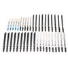 40Pcs Jigsaw Blade 6 Types High Speed Steel Reciprocating Sabre Saw Cutting Tool for Wood