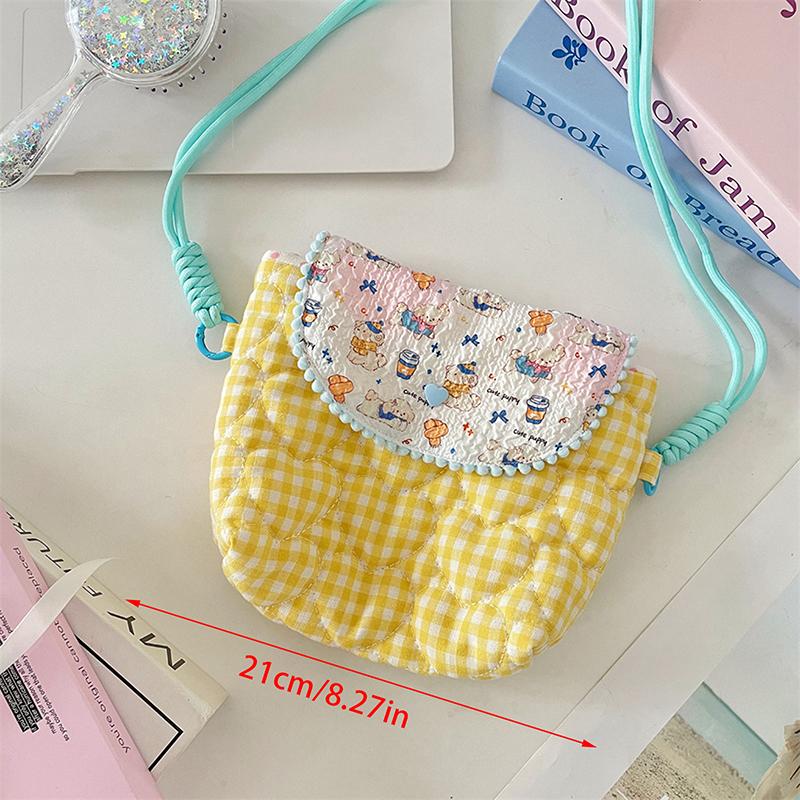 1 Pcs Cute Crossbody Shoulder Bag Camera Bag Portable Small Travel Cosmetic Storage Bag Portable Bag Gift