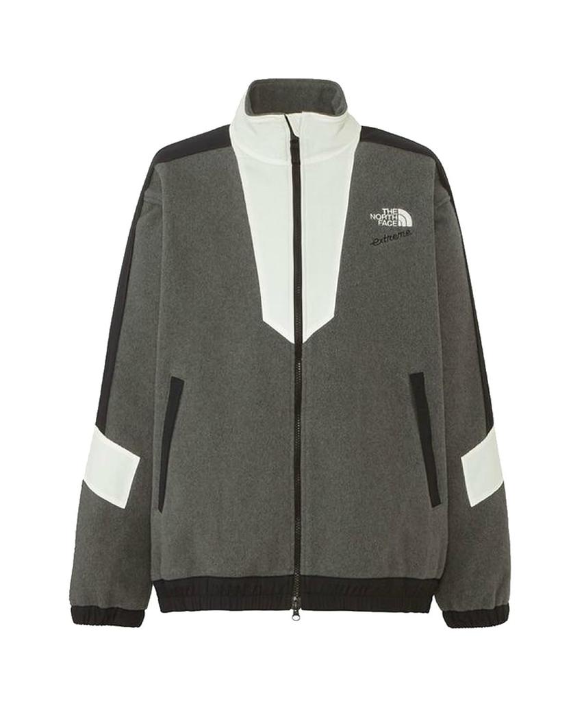 The North Face Extreme Fleece Mixed Size L 92' Jacket, Charcoal/Gardenia White,