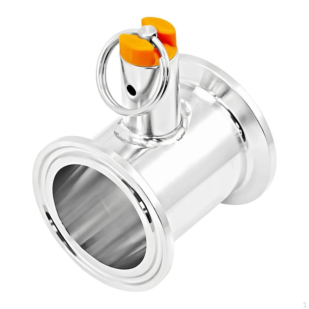 1.5 inch Tube ,Compact,304 Stainless Steel Professional with Pressure Relief Valve (prv)