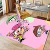 The Fairly OddParents Charming Chair Mat: Magical Home Decor, Office Must-Have, Perfect Gift for Any Room!.1225a