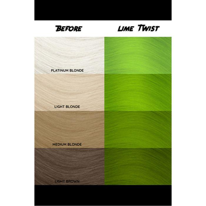 Crazy Color - Coloration semi-permanente Citron Vert 100 ml