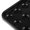 Platic Standard British Billiards Snooker Tray for 22 Balls Black