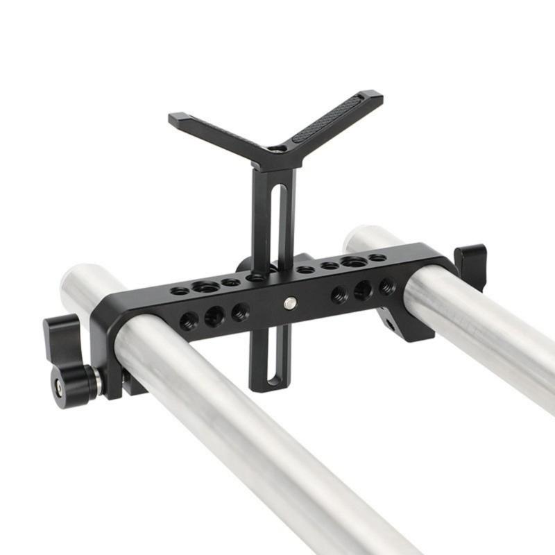 Universal 19mm Rod Clamp Lens Support Mount for DSLR Lens Bracket Support Follow Focusing Camera Cage Accessories