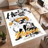 HUNTRIX (95) Personalized Name Office Carpet Stylish Decor for Living Room Bedroom Kitchen
