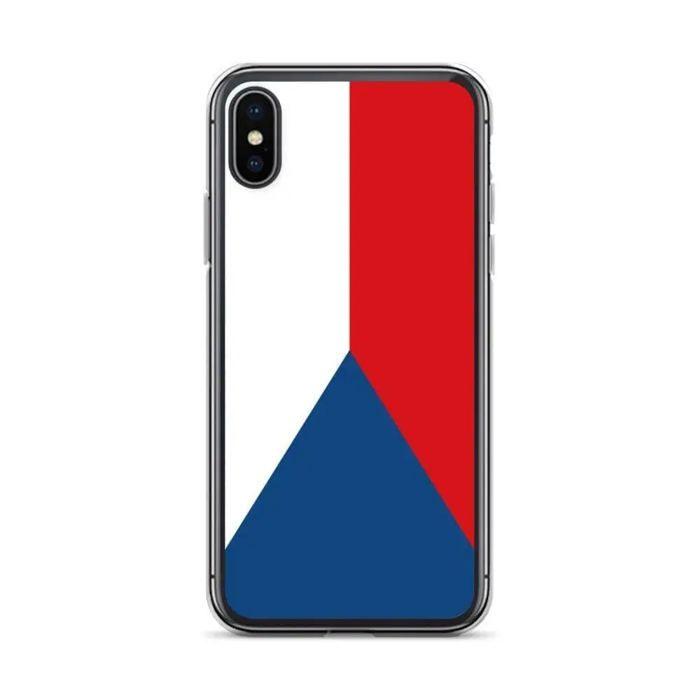 Coque Télephone Drapeau Tchéquie - iPhone XS