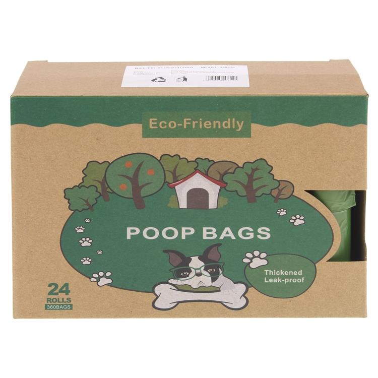 Dog Waste Bags Biodegradable Poop Bags 24 Rolls