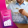 StainOff Stain Remover Wipes For Tough Stains like Tea, Curry, Mud Stains, Helps Remove Stains from White and Coloured Clothes, Fabric (Pack of 6)