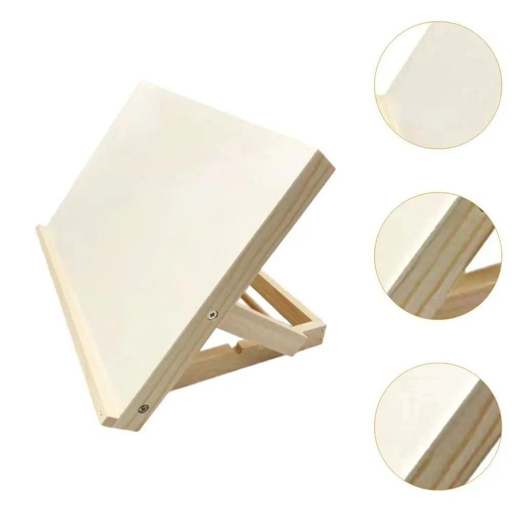 Adjustable Angle Sketching Board Portable Painting Holder Wooden Table Easel  Drawing Supplies