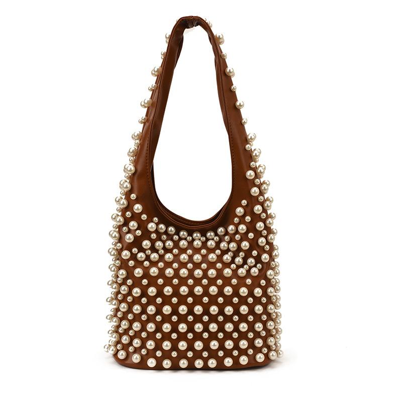 Fashionable and Trendy Underarm Bucket Bag, Single-shoulder Bag for Commuting To Work, Casual and Versatile Handbag