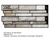 Removable Wall Covering Peel And Stick Backsplash, 3D Brick Panels, Self Adhesive Interior Decoration Materials Tile, Faux Stone Wallpaper,