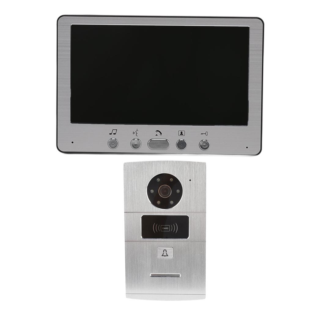 Video Door Phone Doorbell Multifunctional Wireless Smart Video Intercom System for Home