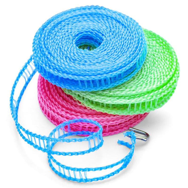 5/10M Portable Clotheslines Windproof Fence-Type Clothesline For Outdoor Indoor Home Travel Drying Rack Clothesline