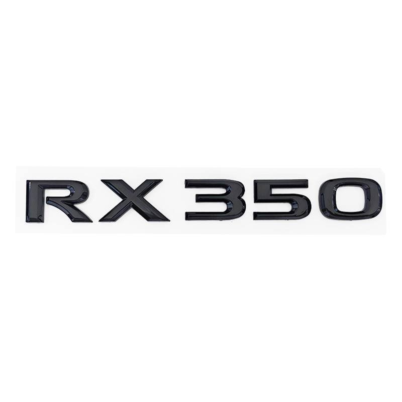 3D ABS Glossy Decal Car Front Hood Emblem Rear Trunk Sticker for Lexus GX460 GX470 LX450 LX470 LX570 LX600 RX270 RX300 RX350