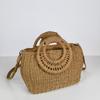Straw bag women's new large-capacity bag summer shoulder crossbody woven bag seaside beach bag tote bag