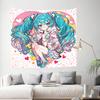 Cutecore Hatsune Miku Tapestry Room decoration Home Decoration Tapestry Decor Accessories Cute Room Decor