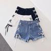 Summer Plus Size High Waist Denim Skort for Women - Slimming, Loose Fit, Versatile Wide Leg Hot Pants