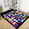 1Pc Cubes Expressions Colors Carpet Rug Customizable Soft Washable Antislip Home Living Room Sofa Mats Personalized Rug 091712
