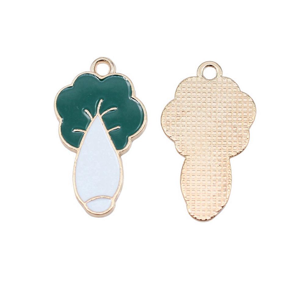 Enamel Charms Fruit Pendants For Food Themed Boy Girl Jewelry Making
