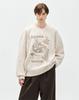ZIOSONGZIO Anco-Erang Embroidered Ribbed Crewneck Knit Cream Zh6Kt607Cr