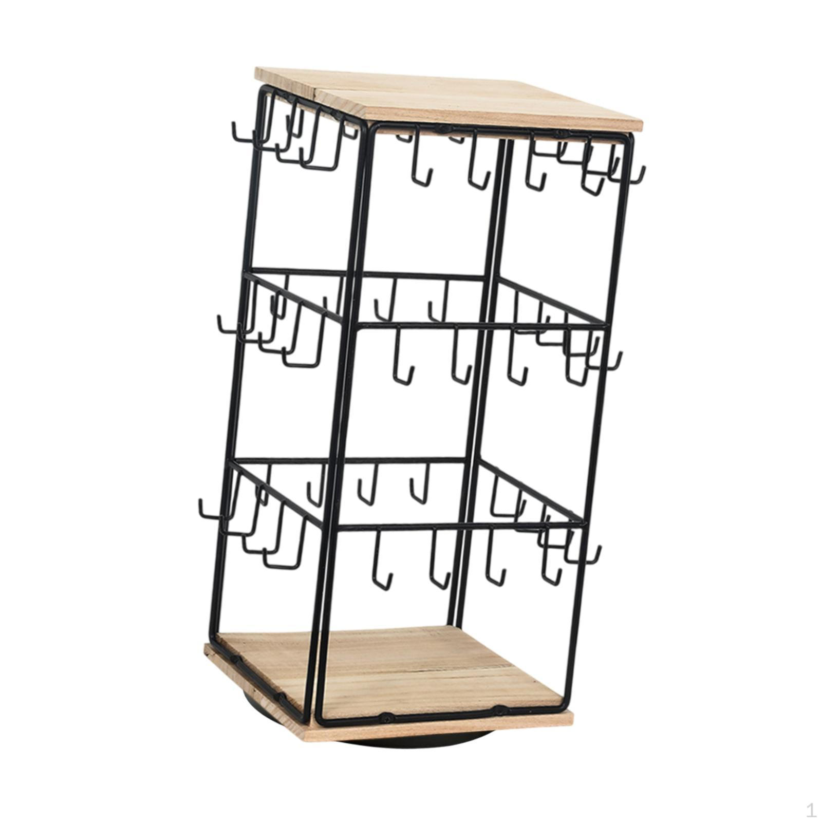 

Подставка для сережек, держатель для ювелирных изделий, органайзер для сережек Wood Color