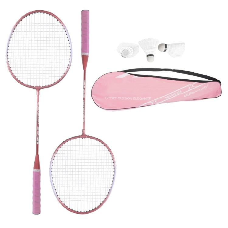1Pair Shuttlecocks Racquet Sports Set Light Weight Double Badminton Racket Indoor Outdoor Sports Accessories Enduring