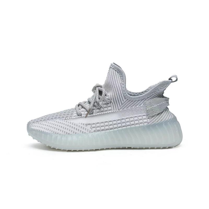 Men's new men's shoes breathable fly-woven sports shoes men's trend student couple versatile casual shoes women