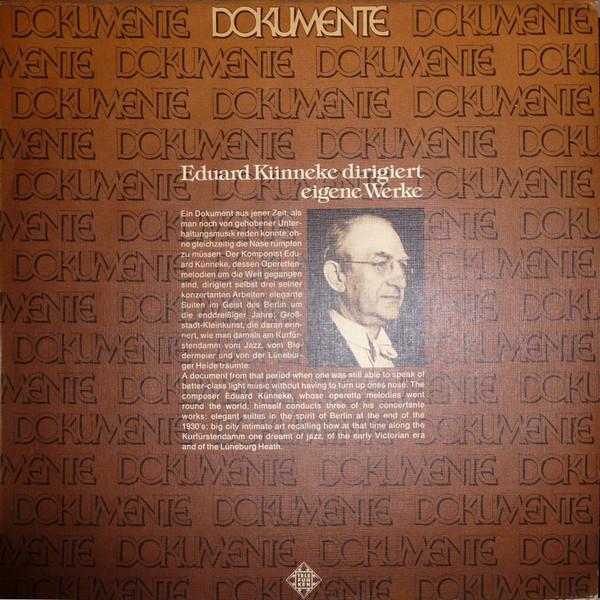 

LP Record EDUARD KNNEKE Eduard Knneke Dirigiert Eigene Wer 641906 TELEFUNKEN Germany Jazz Used