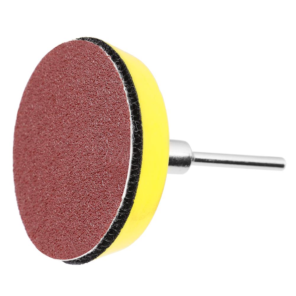 60PCS 2inch Round Shape Red Sanding Discs 100 240 600 800 1000 2000# Grit Sand Papers