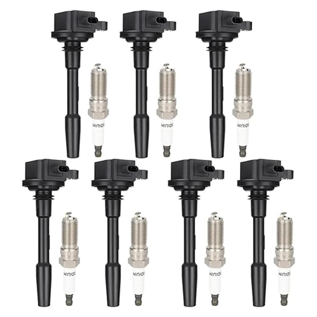 7xIgnition Coils Spark Plugs UF835 For Ford F150 Truck V8 5.0L 2018-2021