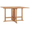 Day and Night - Day and Night Folding Garden Dining Table Solid Teak 110x110x75 Cm